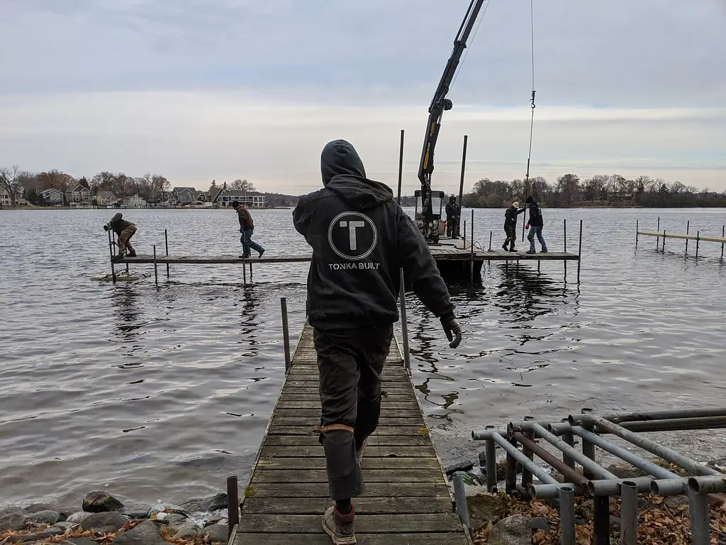 parts of a boat dock