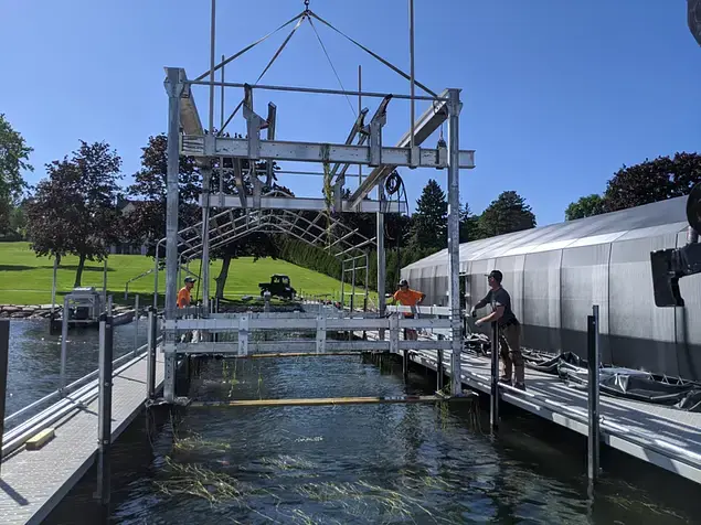 manual boat lifts