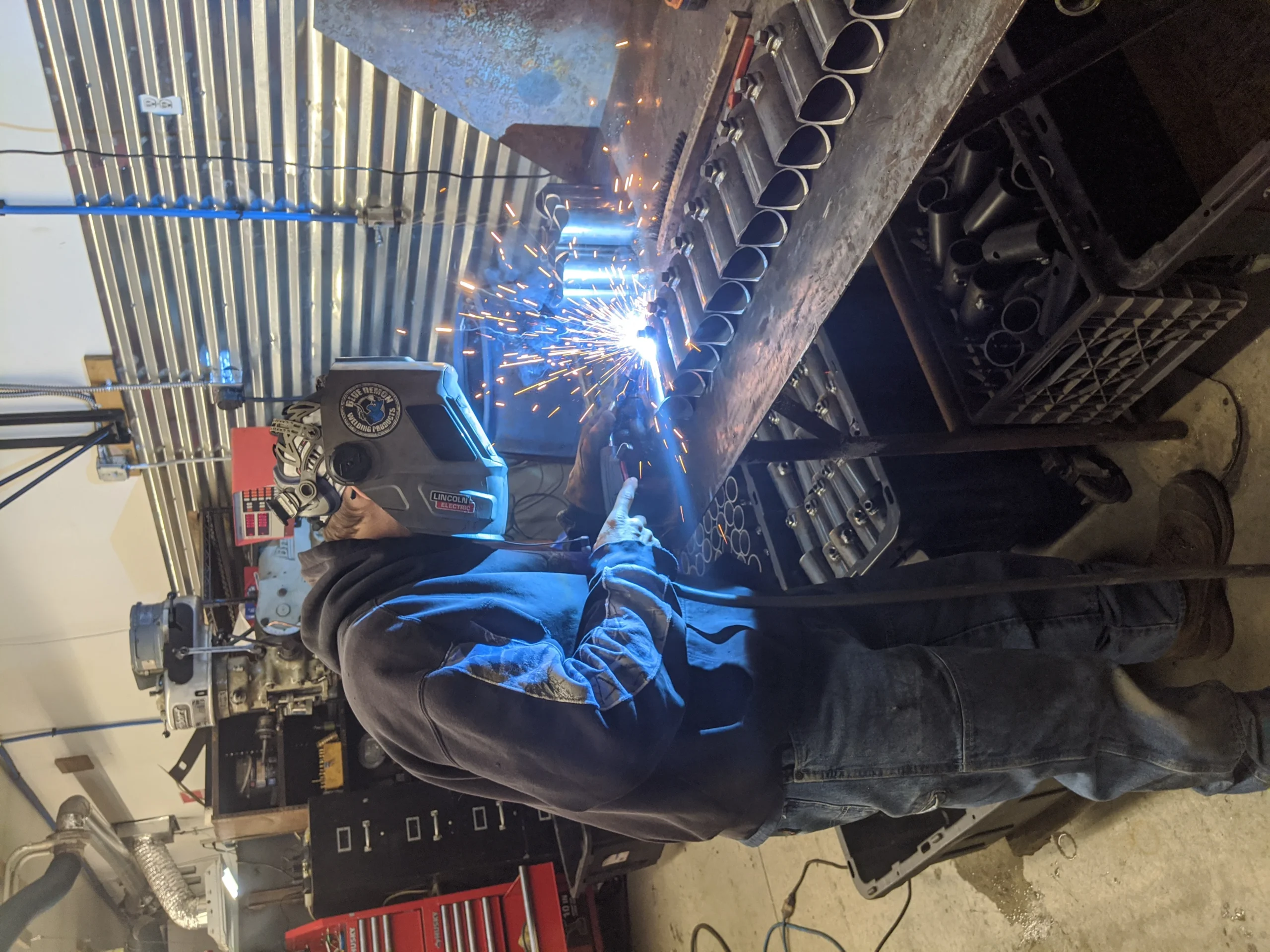 Inside the Shop: Working With a Minnetrista Dock Builder 2 Inside the Minnetrista shop, Tonka Built, Minnetrista MN